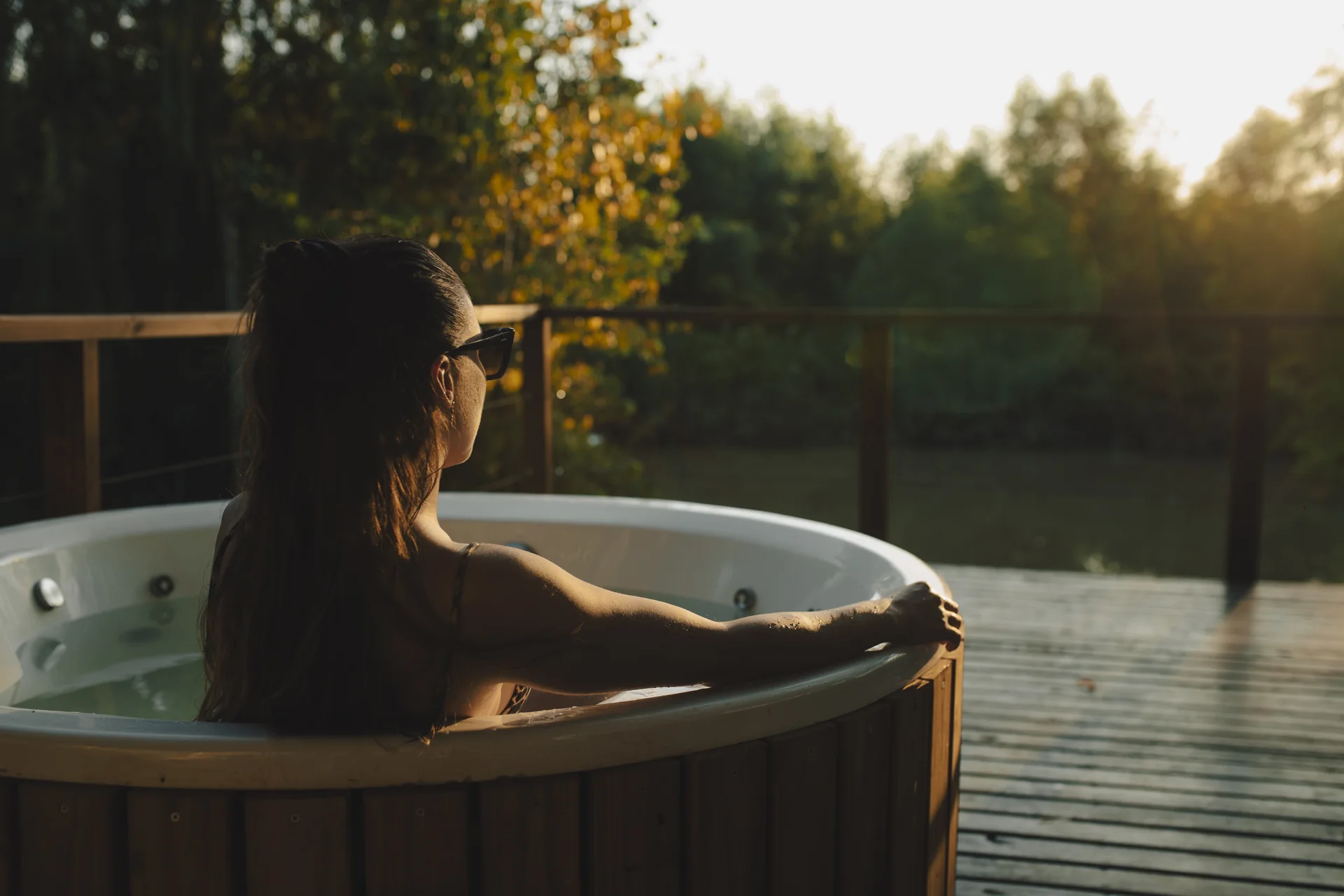Isla Verde Lodge cabins in the Tigre Delta