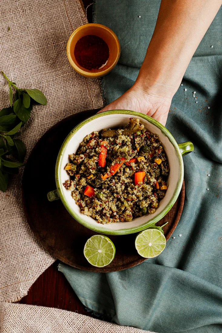 SALTEADO DE QUINOA / SAUTEED QUINOA