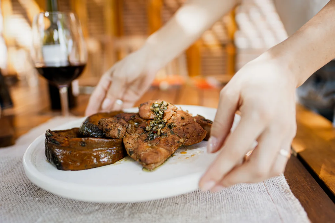 POLLO CON CALABAZAS ASADAS / CHICKEN WITH ROASTED PUMPKINS